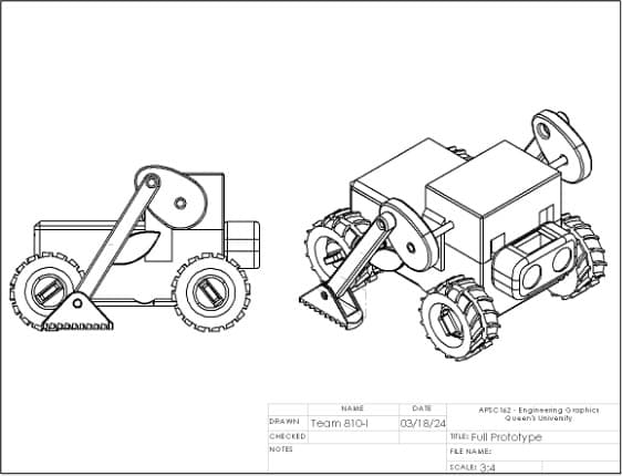 Lunar Rover Diagram
